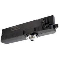 Deko-Light 3-Phasen Schienensystem Längseinspeiser in Dunkelgrau 22,95-44,1W