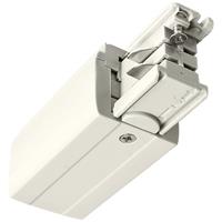 dekolight Deko Light 710009 D Line elektrischer Einspeiser links 230V-railsysteemcomponenten Stroomrail 3-fasig Wit