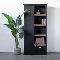 Giga Meubel Lifestyle Lockerkast Klein Zwart - 