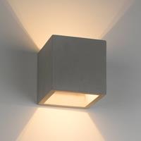 Paul Neuhaus Eton wandlamp van beton, hoekig