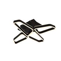 Lucande Quinn LED-Deckenlampe,vierflammig schwarz