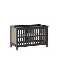Baby Bed Zwart Reno