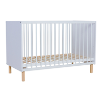 Quax Baby Bed Mono White 60 x 120 cm
