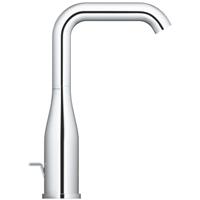 Grohe Essence 1-gats wastafelkraan L-size met hoge draaibare uitloop met waste Chroom 24174001