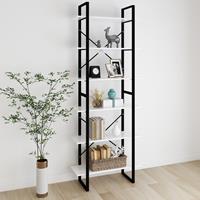 vidaXL Hochschrank Weiß 80x30x210 cm Spanplatte 