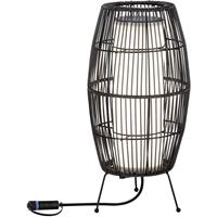 PAULMANN LICHT Paulmann Plug & Shine Lichtobjekt Basket, IP44, 3000K, 7,8W, 24V, Anthrazit, 40x20cm