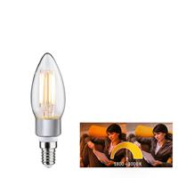 PAULMANN LICHT Paulmann LED Filament-Kerze, 5 W = 40 W, 470 lm, E14, 1800 - 3000 K, dimmbar, Vintage-Look