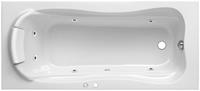 OTTOFOND Whirlpool-Badewanne »Jamaica«, (Komplett-Set), Typ 1, chrom