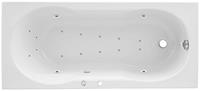OTTOFOND Whirlpool-Badewanne »Julia«, (Komplett-Set, 1-tlg), Typ 3, chrom