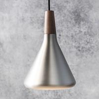 Nordlux Hängeleuchte Nori aus Metall, stahlfarben, Ø 18 cm