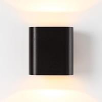 Modular Duell LED Wandlamp - Zwart - Champagne