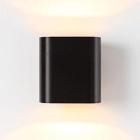 Modular Duell LED Wandlamp - Zwart - Champagne