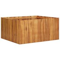 VidaXL Plantenbak Verhoogd 100x100x50 Cm Massief Acaciahout