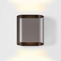 Modular Trapz LED Wandlamp - Zilver Brons - Zwart