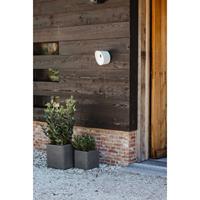 Capi Plantenbak Nature Rib Vierkant 40x40x40 Cm Donkergrijs