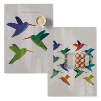 Happy Friday | Set van 2 theedoeken Colibri