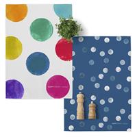 Happy Friday | Set van 2 theedoeken Confetti