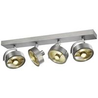 SLV Deckenleuchte Kalu Cw in Silber GU10 4-flammig