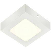 SLV SENSER 12 1004703 LED-plafondlamp Wit 8.2 W Neutraalwit Geschikt voor wandmontage