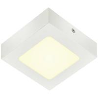 SLV LED Deckenleuchte Senser 8,2W 3000K 480lm 120mm eckig