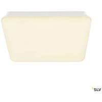 SLV LED Wand- und Deckenleuchte Sima in Weiß 24W 2150lm IP44 eckig dimmbar