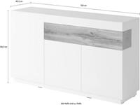Helvetia Meble Dressoir Silke Breedte 150 cm