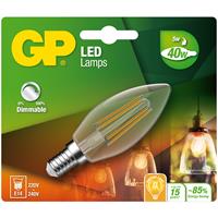 GP Batteries 745GPCAN078166CE1 A+, LED-LEUCHTMITTEL, GLAS, 5 WATTS, E14, WARMWEIß, 14 X 12 X 3,5 CM - 