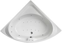 OTTOFOND Whirlpool-Badewanne »Laguna«, (Komplett-Set, 1-tlg), Typ Premium, chrom