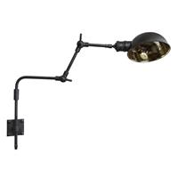 Nostaluce Wandlamp Adair E27 zwart