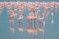 Papermoon Fotobehang Flamingo's