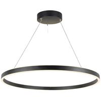 SLV LED Pendelleuchte One in Schwarz 34W 1270lm