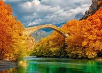 Papermoon Fotobehang Konitsa Bridge Aoos river