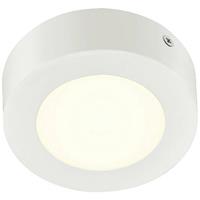 SLV SENSER 12 1004700 LED-plafondlamp Wit 8.2 W Neutraalwit Geschikt voor wandmontage