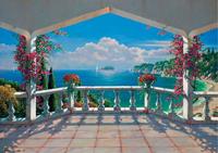 Papermoon Fotobehang Villa de Vista Vlies, 7 banen, 350 x 260 cm (7 stuks)