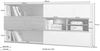 fif möbel Dressoir TORO 410 Breedte 240,6 cm
