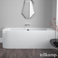 Tellkamp Thela Eck-Badewanne mit Verkleidung, 0100-047-00-AUF/CR