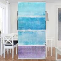 Klebefieber Raumteiler Colour Harmony Blue