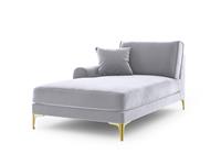 Mazzini Sofas | Chaise longue Madara hoek links velvet