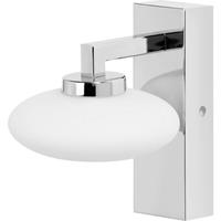 LEDVANCE SMART+ LED ORBIS WALL ELYPSE IP44 Wandleuchte Tunable White WiFi 16,6 cm Stahl  /  Glas Sil