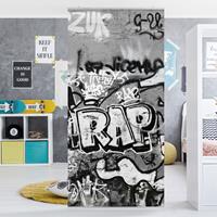 Klebefieber Raumteiler Graffiti Art