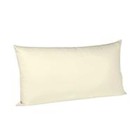 fleuresse Mako Satin Kissenbezug Colours Uni 40x80 cm Creme