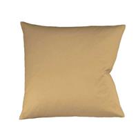 fleuresse Mako Satin Kissenbezug Colours Uni 80x80 cm Sand
