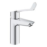 Grohe Waschtischarmatur »Eurosmart« Einhand langer Hebel mit Push-open-Ablaufgarnitur M-Size - Chrom