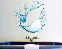 Bilderwelten Wandtattoo Badezimmer No.471 Splashing Water