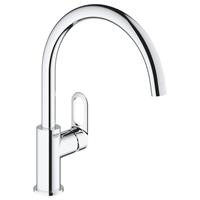 Grohe Start Flow keukenmengkraan 1-hendel Hoge uitloop Chroom 31555001