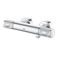 Grohe Precision Feel thermostatische opbouw douchemengkraan Chroom 34789000