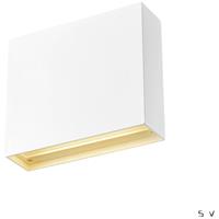 SLV LED Wandleuchte Quad in Weiß 11W 640lm