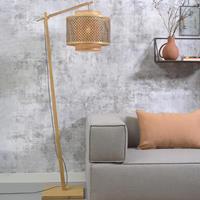 Good&Mojo-collectie Vloerlamp Bhutan naturel S