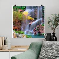 Bilderwelten Poster Natur & Landschaft - Quadrat Summer Fairytale