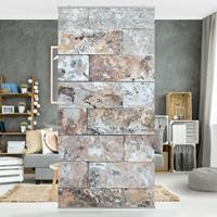 Bilderwelten Raumteiler Steinoptik Naturmarmor Steinwand